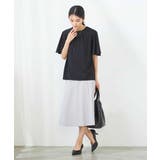 【接触冷感/UVカット】ギャザーネックフレアスリーブトップス | a.v.v【WOMEN】 | 詳細画像24 