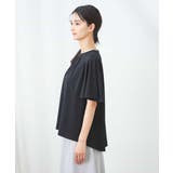 【接触冷感/UVカット】ギャザーネックフレアスリーブトップス | a.v.v【WOMEN】 | 詳細画像27 
