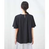 【接触冷感/UVカット】ギャザーネックフレアスリーブトップス | a.v.v【WOMEN】 | 詳細画像28 