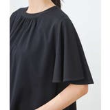 【接触冷感/UVカット】ギャザーネックフレアスリーブトップス | a.v.v【WOMEN】 | 詳細画像31 