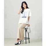 【コットン100％】フォトプリントTシャツ | a.v.v【WOMEN】 | 詳細画像4 
