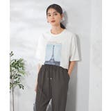 【コットン100％】フォトプリントTシャツ | a.v.v【WOMEN】 | 詳細画像8 