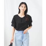 【接触冷感/UVカット】2WAY シフォンケープカットソー | a.v.v【WOMEN】 | 詳細画像54 