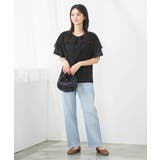 【接触冷感/UVカット】2WAY シフォンケープカットソー | a.v.v【WOMEN】 | 詳細画像59 