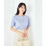 【接触冷感/UVカット】大人のリッチTシャツ | a.v.v【WOMEN】 | 詳細画像15