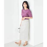 【接触冷感/UVカット】大人のリッチTシャツ | a.v.v【WOMEN】 | 詳細画像32