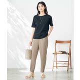 【接触冷感/UVカット】大人のリッチTシャツ | a.v.v【WOMEN】 | 詳細画像52