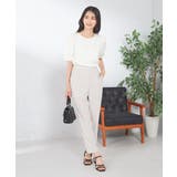 【UVカット】パール調ネックトップス | a.v.v【WOMEN】 | 詳細画像9 