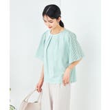 リーフレーススリーブトップス | a.v.v【WOMEN】 | 詳細画像3 