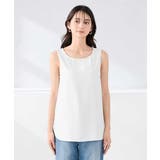 【イージーケア】ラウンドヘムロングタンクトップ | a.v.v【WOMEN】 | 詳細画像15 