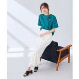 大人のクロップド刺繍Tシャツ【UVカット・接触冷感】 | a.v.v【WOMEN】 | 詳細画像19 
