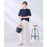 大人のクロップド刺繍Tシャツ【UVカット・接触冷感】 | a.v.v【WOMEN】 | 詳細画像23 