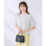 大人のクロップド刺繍Tシャツ【UVカット・接触冷感】 | a.v.v【WOMEN】 | 詳細画像29 