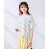 大人のクロップド刺繍Tシャツ【UVカット・接触冷感】 | a.v.v【WOMEN】 | 詳細画像30 
