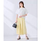 大人のクロップド刺繍Tシャツ【UVカット・接触冷感】 | a.v.v【WOMEN】 | 詳細画像33 