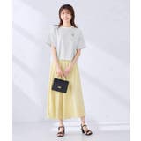 大人のクロップド刺繍Tシャツ【UVカット・接触冷感】 | a.v.v【WOMEN】 | 詳細画像34 