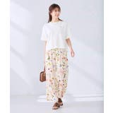 大人のクロップド刺繍Tシャツ【UVカット・接触冷感】 | a.v.v【WOMEN】 | 詳細画像39 