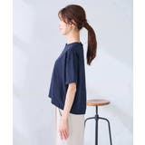 大人のクロップド刺繍Tシャツ【UVカット・接触冷感】 | a.v.v【WOMEN】 | 詳細画像43 