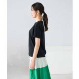 【UVカット/接触冷感】コンパクトロゴTシャツ | a.v.v【WOMEN】 | 詳細画像4 