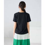 【UVカット/接触冷感】コンパクトロゴTシャツ | a.v.v【WOMEN】 | 詳細画像5 