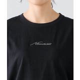 【UVカット/接触冷感】コンパクトロゴTシャツ | a.v.v【WOMEN】 | 詳細画像6 