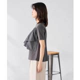 フリルドッキングTシャツ | a.v.v【WOMEN】 | 詳細画像16 
