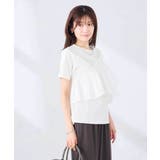 フリルドッキングTシャツ | a.v.v【WOMEN】 | 詳細画像3 