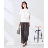 フリルドッキングTシャツ | a.v.v【WOMEN】 | 詳細画像4 