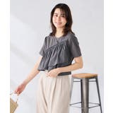 フリルドッキングTシャツ | a.v.v【WOMEN】 | 詳細画像8 