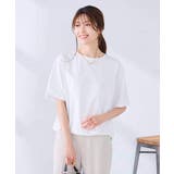裾ドロストロゴTシャツ | a.v.v【WOMEN】 | 詳細画像1 
