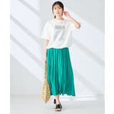 裾ドロストロゴTシャツ | a.v.v【WOMEN】 | 詳細画像18 