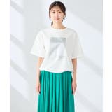 裾ドロストロゴTシャツ | a.v.v【WOMEN】 | 詳細画像20 