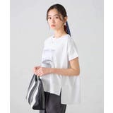 アイボリー（フォト） | ゆるプリントTシャツ | a.v.v【WOMEN】