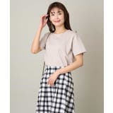 刺繍ロゴTシャツ | a.v.v【WOMEN】 | 詳細画像13