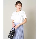 刺繍ロゴTシャツ | a.v.v【WOMEN】 | 詳細画像8