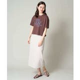 クロップドロゴTシャツ | a.v.v【WOMEN】 | 詳細画像15 