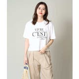 クロップドロゴTシャツ | a.v.v【WOMEN】 | 詳細画像22 