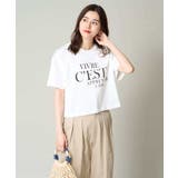 クロップドロゴTシャツ | a.v.v【WOMEN】 | 詳細画像23 