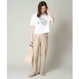 クロップドロゴTシャツ | a.v.v【WOMEN】 | 詳細画像27 