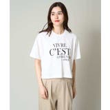クロップドロゴTシャツ | a.v.v【WOMEN】 | 詳細画像28 