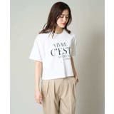クロップドロゴTシャツ | a.v.v【WOMEN】 | 詳細画像29 