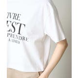 クロップドロゴTシャツ | a.v.v【WOMEN】 | 詳細画像33 