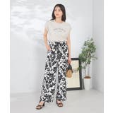 【コットン100%】フレンチスリーブロゴTシャツ | a.v.v【WOMEN】 | 詳細画像17 