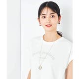 【コットン100%】フレンチスリーブロゴTシャツ | a.v.v【WOMEN】 | 詳細画像22 