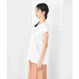 【コットン100%】フレンチスリーブロゴTシャツ | a.v.v【WOMEN】 | 詳細画像34 
