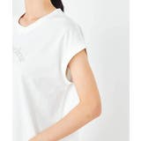 【コットン100%】フレンチスリーブロゴTシャツ | a.v.v【WOMEN】 | 詳細画像37 