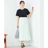 【コットン100%】コンパクト刺繍ロゴTシャツ | a.v.v【WOMEN】 | 詳細画像24 