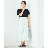 【コットン100%】コンパクト刺繍ロゴTシャツ | a.v.v【WOMEN】 | 詳細画像27 