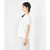 【コットン100%】コンパクト刺繍ロゴTシャツ | a.v.v【WOMEN】 | 詳細画像29 
