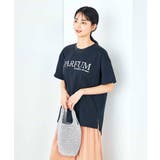 【コットン100%】大人のロゴTシャツ | a.v.v【WOMEN】 | 詳細画像10 